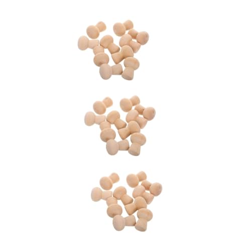 SHINEOFI 3 Sätze Teiliges Holzpilz Deko Naturbelassen Diy Bastelset Für Umweltfreundliche Holzornamente Zum Bemalen Kreative Holzspielzeuge Für Jungen Und Mädchen Kindgerechte 10 Stück * 3 SHINEOFI 3 Sätze Teiliges Holzpilz Deko Naturbelassen Diy Bastelset Für Umweltfreundliche Holzornamente Zum Bemalen Kreative Holzspielzeuge Für Jungen Und Mädchen Kindgerechte 10 Stück * 3 von SHINEOFI