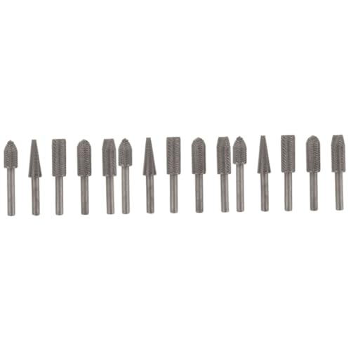 SHINEOFI 3 Sätze Teiliges Rotationsfeilen Stahl Multifunktionale Gravurwerkzeuge Für Metallbearbeitung Für Diy Projekte Schnitzen Und Polieren 5 Stücke * 3 SHINEOFI 3 Sätze Teiliges Rotationsfeilen Stahl Multifunktionale Gravurwerkzeuge Für Metallbearbeitung Für Diy Projekte Schnitzen Und Polieren 5 Stücke * 3 von SHINEOFI
