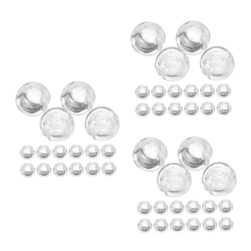 SHINEOFI 3 Sätze Venezianische Accessoires Blind Rollenkettenstopper Zubehör Perlenkette Für Jalousien Kugelkette Für Rollos Kettenstopper Für Rolloperlen Pom Transparent 24 Stück * 3 von SHINEOFI