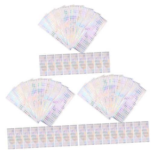 SHINEOFI 3 Sätze Versiegelungsaufkleber Verschlussaufkleber Für Beutel Aufkleber Mit Goldenen Siegeln Schälen Mund Siegelaufkleber Für Schachteln Selbstklebender Aufkleber Pvc 500 Stück * 3 von SHINEOFI