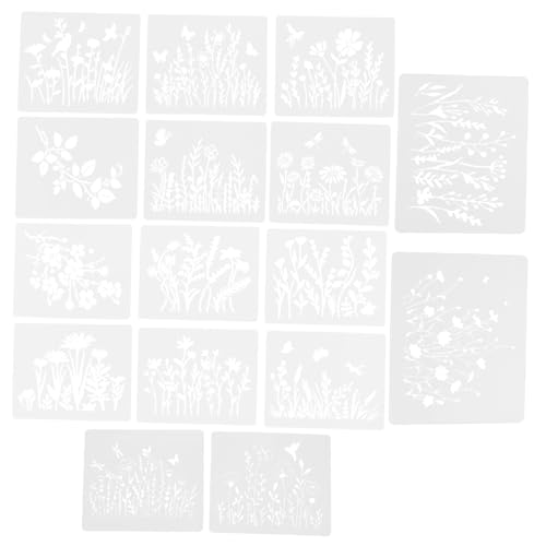 SHINEOFI 3 Sätze Vorlage Für Blumen Und Pflanzen Vorlage Für Kunstmalerei Schablone Malvorlagen Blumenvorlage Vorlage Zum Malen Von Handwerk Werkzeug Zum Malen Von Vorlagen Das Haustier SHINEOFI 3 Sätze Vorlage Für Blumen Und Pflanzen Vorlage Für Kunstmalerei Schablone Malvorlagen Blumenvorlage Vorlage Zum Malen Von Handwerk Werkzeug Zum Malen Von Vorlagen Das Haustier von SHINEOFI