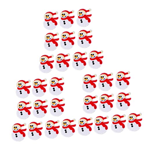 SHINEOFI 3 Sätze Weihnachtsflicken Zum Aufbügeln Patch-kleidung Gestickter Aufnäher Mit Applikation Aus Weihnachtsbasteln Weihnachtsmotiv Aufkleber Dekoration Weihnachtspatches 10 Stück * 3 SHINEOFI 3 Sätze Weihnachtsflicken Zum Aufbügeln Patch-kleidung Gestickter Aufnäher Mit Applikation Aus Weihnachtsbasteln Weihnachtsmotiv Aufkleber Dekoration Weihnachtspatches 10 Stück * 3 von SHINEOFI