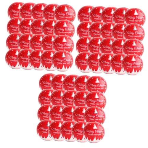 SHINEOFI 3 Sätze Weihnachtsperlen Aus Holz Lose Vorabend Runden Party Happy Xmas Herzliche Weihnachtsgrüße Weinachtendecor Diy Liefert Holzperlen Masse Hölzern Rot 50 Stück * 3 SHINEOFI 3 Sätze Weihnachtsperlen Aus Holz Lose Vorabend Runden Party Happy Xmas Herzliche Weihnachtsgrüße Weinachtendecor Diy Liefert Holzperlen Masse Hölzern Rot 50 Stück * 3 von SHINEOFI