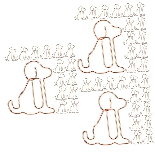 SHINEOFI 3 Sätze Welpenstift Büroklammern Klemmen Klemmbretter Papierclips Streifen Scrapbooking Zubehör Papierklemmen Markierungsclip Büroklammer Fürs Büro Metall Rose Gold 50 Stück * 3 SHINEOFI 3 Sätze Welpenstift Büroklammern Klemmen Klemmbretter Papierclips Streifen Scrapbooking Zubehör Papierklemmen Markierungsclip Büroklammer Fürs Büro Metall Rose Gold 50 Stück * 3 von SHINEOFI