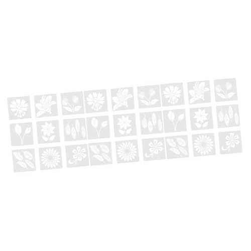 SHINEOFI 3 Sätze Zeichnungsvorlage Hohles Spitzenlineal Malen Sie Für Malerei Waschbar Kunstschablonen Zum Malen Zeichenschablonen Für Haustier Kunststoff Weiß 18 Stück * 3 SHINEOFI 3 Sätze Zeichnungsvorlage Hohles Spitzenlineal Malen Sie Für Malerei Waschbar Kunstschablonen Zum Malen Zeichenschablonen Für Haustier Kunststoff Weiß 18 Stück * 3 von SHINEOFI