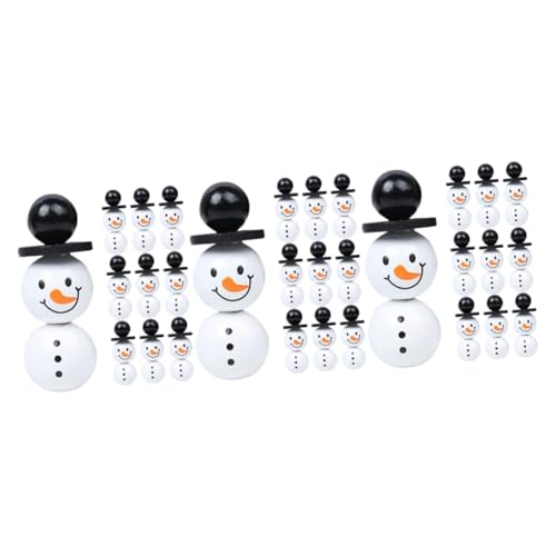 SHINEOFI 3 Sets Schneemann Dekorationen Dekorieren Schneemann Perlen Für Bastelzubehör Runde Gebohrte Perlen Schneemannkopf Perlen Große Feiertags Weihnachtsbastelarmbänder Perlen SHINEOFI 3 Sets Schneemann Dekorationen Dekorieren Schneemann Perlen Für Bastelzubehör Runde Gebohrte Perlen Schneemannkopf Perlen Große Feiertags Weihnachtsbastelarmbänder Perlen von SHINEOFI