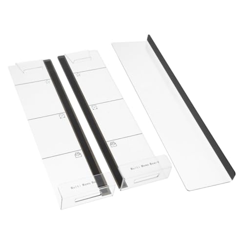 SHINEOFI 3 Stück Acryl Monitor Memo Board Seitenhalterung für Bildschirm Links Rechts und Horizontal Praktische Desktop Notiztafel für Büro und Zuhause Platzsparender Memohalter für SHINEOFI 3 Stück Acryl Monitor Memo Board Seitenhalterung für Bildschirm Links Rechts und Horizontal Praktische Desktop Notiztafel für Büro und Zuhause Platzsparender Memohalter für von SHINEOFI