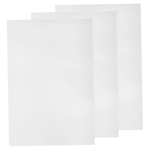 SHINEOFI 3 Stück Aluminiumplatten Sublimationsblech Blanko Metallplatte für Diy Gravur Präzisionsmarkierung Vielseitig Einsetzbar für Industrie und Bastelbedarf von SHINEOFI
