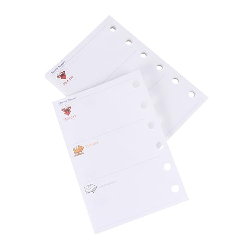 SHINEOFI 3 Stück Bindemittel Notizbuch Aus Papier Nachfüllen Regiert 6 Ring Nachfüllpapier Loseblattpapier Lochen Notizbücher Leeres Nachfüllpapier 6-loch Nachfüllpapier SHINEOFI 3 Stück Bindemittel Notizbuch Aus Papier Nachfüllen Regiert 6 Ring Nachfüllpapier Loseblattpapier Lochen Notizbücher Leeres Nachfüllpapier 6-loch Nachfüllpapier von SHINEOFI