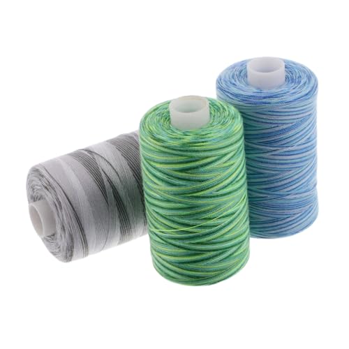 SHINEOFI 3 Stück Buntes Ledernähfaden Quiltfaden Faden Ansetzen Kleidungsstück Zubehör Stickfaden Nähmaschinenfaden Nähenfaden Allzwecknähgarn Leder Handwerk Faden Polsterfaden Polyester SHINEOFI 3 Stück Buntes Ledernähfaden Quiltfaden Faden Ansetzen Kleidungsstück Zubehör Stickfaden Nähmaschinenfaden Nähenfaden Allzwecknähgarn Leder Handwerk Faden Polsterfaden Polyester von SHINEOFI
