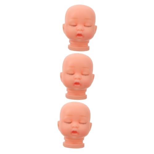 SHINEOFI 3 Stück Dekorative Puppenköpfe Miniatur -Mannequin-Kopf Babypuppen Für Puppenköpfe Zum Basteln Schaufensterpuppe Winzige Puppenköpfe Keychain DIY Zubehör Bastelzubehör PVC SHINEOFI 3 Stück Dekorative Puppenköpfe Miniatur -Mannequin-Kopf Babypuppen Für Puppenköpfe Zum Basteln Schaufensterpuppe Winzige Puppenköpfe Keychain DIY Zubehör Bastelzubehör PVC von SHINEOFI