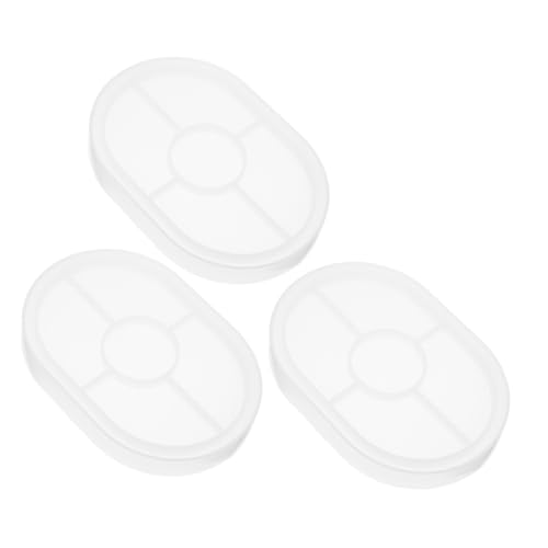 SHINEOFI 3 Stück Epoxidharz Diy Formen für Coaster Schmuckablage und Kreative Projekte Einsteigerfreundlich und Vielseitig Verwendbar von SHINEOFI