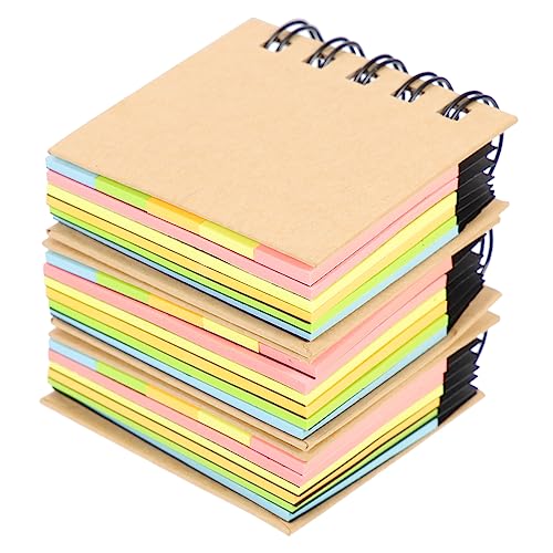 SHINEOFI 3 Stück Haftnotiz abnehmbar Journal -Notizbuch gefüttert aufzeichnen Schreiben write board büroradio present geschke tragbarer Office-Notizblock Notizblock für Schulspulen Kraftpapier SHINEOFI 3 Stück Haftnotiz abnehmbar Journal -Notizbuch gefüttert aufzeichnen Schreiben write board büroradio present geschke tragbarer Office-Notizblock Notizblock für Schulspulen Kraftpapier von SHINEOFI