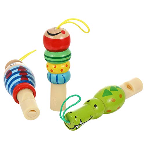 SHINEOFI 3 Stück Holzpfeifenspielzeug Cartoon-Tierpfeife Süße Kleine Krachmacher Musikinstrument Entwicklungsförderndes Lernspielzeug Für Kinder Partygeschenke Geburtstagstütenfüller SHINEOFI 3 Stück Holzpfeifenspielzeug Cartoon-Tierpfeife Süße Kleine Krachmacher Musikinstrument Entwicklungsförderndes Lernspielzeug Für Kinder Partygeschenke Geburtstagstütenfüller von SHINEOFI