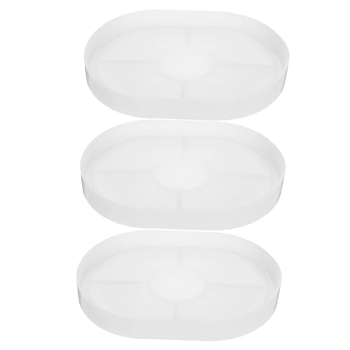 SHINEOFI 3 Stück Ovaler Gießform für Epoxidharz Vielseitige Diy Bastelbedarf für Tabletts Untersetzer und Dekorationen SHINEOFI 3 Stück Ovaler Gießform für Epoxidharz Vielseitige Diy Bastelbedarf für Tabletts Untersetzer und Dekorationen von SHINEOFI