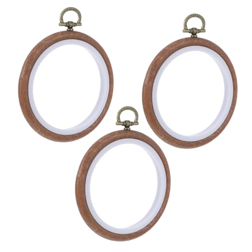 SHINEOFI 3 Stück Rundes Kreuzstich Zubehör für Diy Projekte Stabiler Stickring für Kreative Näharbeiten und Heimdekoration SHINEOFI 3 Stück Rundes Kreuzstich Zubehör für Diy Projekte Stabiler Stickring für Kreative Näharbeiten und Heimdekoration von SHINEOFI