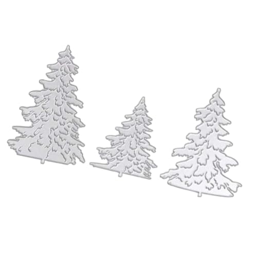 SHINEOFI 3 Stück Schimmel Schneiden Weihnachtsbaum Basteln Stanzteile Für Die Kartenherstellung Prägeschablonen Blätter Stanzformen Und Baumkreis Weihnachten Stirbt Silver Kohlenstoffstahl SHINEOFI 3 Stück Schimmel Schneiden Weihnachtsbaum Basteln Stanzteile Für Die Kartenherstellung Prägeschablonen Blätter Stanzformen Und Baumkreis Weihnachten Stirbt Silver Kohlenstoffstahl von SHINEOFI