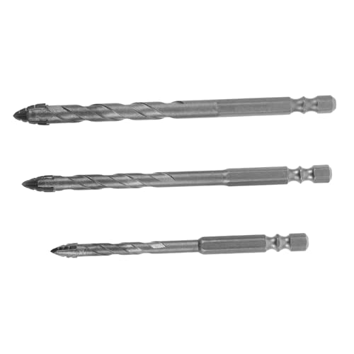 SHINEOFI 3 Stück Teiliges Bohrer Set Wolframstahllegierung für Fliesen und Präzise Langlebige und Vibrationsarme Bohrer für Heimwerkerprojekte SHINEOFI 3 Stück Teiliges Bohrer Set Wolframstahllegierung für Fliesen und Präzise Langlebige und Vibrationsarme Bohrer für Heimwerkerprojekte von SHINEOFI