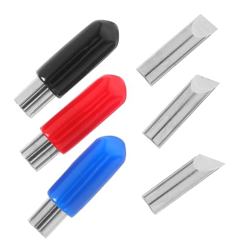 SHINEOFI 3 Stück Teiliges Ersatz Kunstschneidwerkzeug mit Rotierenden Klingen Multifunktionales Handwerk Bastelmesser für Präzises Schneiden Gravieren und DIY Papierprojekte SHINEOFI 3 Stück Teiliges Ersatz Kunstschneidwerkzeug mit Rotierenden Klingen Multifunktionales Handwerk Bastelmesser für Präzises Schneiden Gravieren und DIY Papierprojekte von SHINEOFI