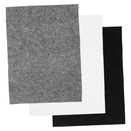 SHINEOFI 3 Stück Teiliges Filzmatte für Chinesische Kalligraphie und Malerei Rutschfeste Leicht zu Reinigende Schreibtischunterlage und Vielseitig für Schreibpinselübungen und Kunsthandwerk von SHINEOFI