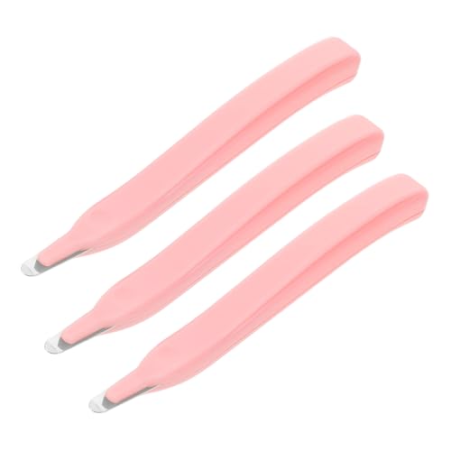 SHINEOFI 3 Stück Teiliges Heftklammerentferner Stift Tragbarer Kompakter Klammerzieher mit Präziser Spitze Schnelles Entfernen von Büroklammern und Nägeln für Schule Büro Zuhause Rosa SHINEOFI 3 Stück Teiliges Heftklammerentferner Stift Tragbarer Kompakter Klammerzieher mit Präziser Spitze Schnelles Entfernen von Büroklammern und Nägeln für Schule Büro Zuhause Rosa von SHINEOFI