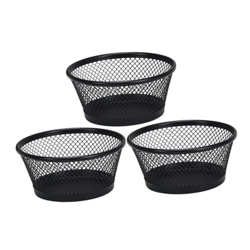 SHINEOFI 3 Stück Teiliges Mesh Papiercliphalter Stapelbarer Schreibtisch Organizer für Bürobedarf zur Aufbewahrung von Büroklammern und Kleinen Zubehörteilen SHINEOFI 3 Stück Teiliges Mesh Papiercliphalter Stapelbarer Schreibtisch Organizer für Bürobedarf zur Aufbewahrung von Büroklammern und Kleinen Zubehörteilen von SHINEOFI