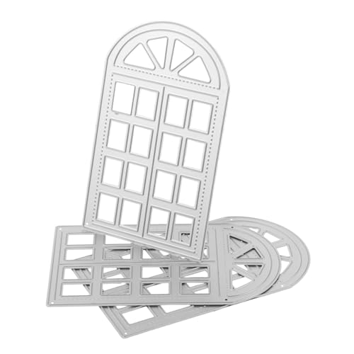 SHINEOFI 3 Stück Teiliges Stanzschablonen Robustem Kohlenstoffstahl Präzise Stanzformen für Diy Scrapbooking Kartenherstellung und Fotoalben Einfach zu Bedienen für Anfänger und Bastelfans von SHINEOFI