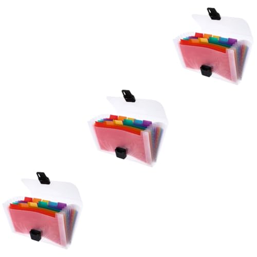 SHINEOFI 3 Stück aktentaschen gestängetasche mini ordner aktenmappen dokumente organizer Datei-Organizer bin Veranstalter kleiner Akkordeon-Ordner-Organizer Aktenhalter Plastik Transparent SHINEOFI 3 Stück aktentaschen gestängetasche mini ordner aktenmappen dokumente organizer Datei-Organizer bin Veranstalter kleiner Akkordeon-Ordner-Organizer Aktenhalter Plastik Transparent von SHINEOFI