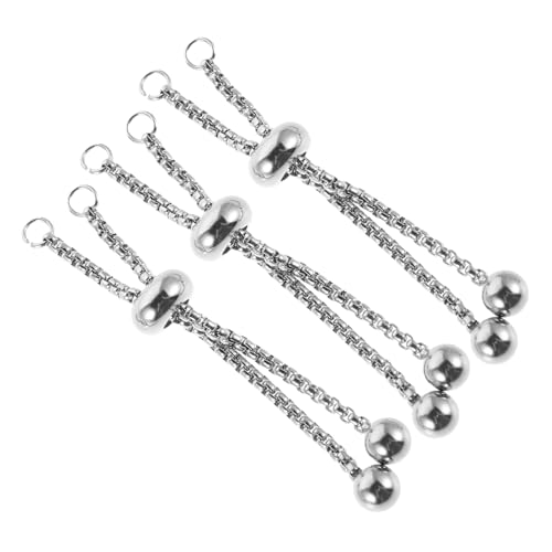 SHINEOFI 3 Stücke Einstellbare Schiebeketten Verstellbare Armbandverlängerung für Schmuckherstellung Langlebige DIY Kettenverlängerer für Armbänder und Halsketten Vielseitig und Robust SHINEOFI 3 Stücke Einstellbare Schiebeketten Verstellbare Armbandverlängerung für Schmuckherstellung Langlebige DIY Kettenverlängerer für Armbänder und Halsketten Vielseitig und Robust von SHINEOFI