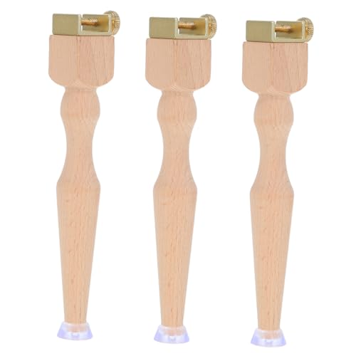 SHINEOFI 3 Teiliger Tisch Stickständer – Verstellbarer Universeller Kreuzstichrahmenhalter Aus Holz Für Kreuzstich Handarbeiten Und Stickprojekte von SHINEOFI