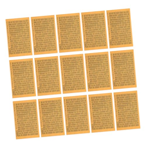 SHINEOFI 30 Blatt Budgeting Number Stickers für Spardose Euro Challenge Sparbox Aufkleber Ablösbar ohne Rückstände Money Box Saving Tracker für Büro und Zuhause SHINEOFI 30 Blatt Budgeting Number Stickers für Spardose Euro Challenge Sparbox Aufkleber Ablösbar ohne Rückstände Money Box Saving Tracker für Büro und Zuhause von SHINEOFI
