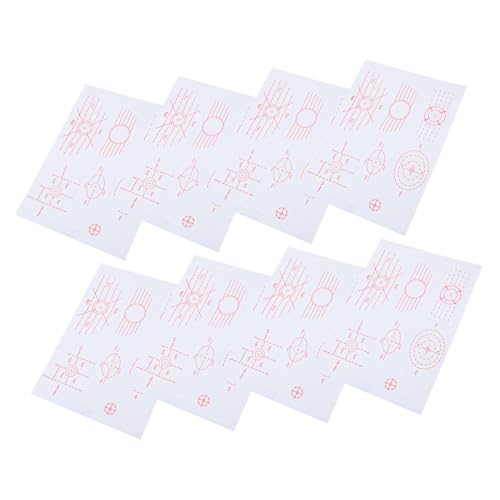 SHINEOFI 30 Blatt Queue-aufkleber Schlagaufkleber Für Golfschläger Golf-impact-aufkleber Golf-schlagband Innengolftrainingshilfe Golfimpact -bandetiketten Golfaufkleber Papieraufkleber von SHINEOFI