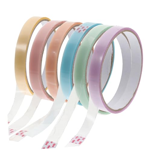 SHINEOFI 30 Rollen klebriges Ballband Farbband Streifen neuartige Ballbänder bunt Farben dekorative farbige Bänder Klebebänder zum Stressabbau entspannende Klebebänder farbiges Band Plastik SHINEOFI 30 Rollen klebriges Ballband Farbband Streifen neuartige Ballbänder bunt Farben dekorative farbige Bänder Klebebänder zum Stressabbau entspannende Klebebänder farbiges Band Plastik von SHINEOFI