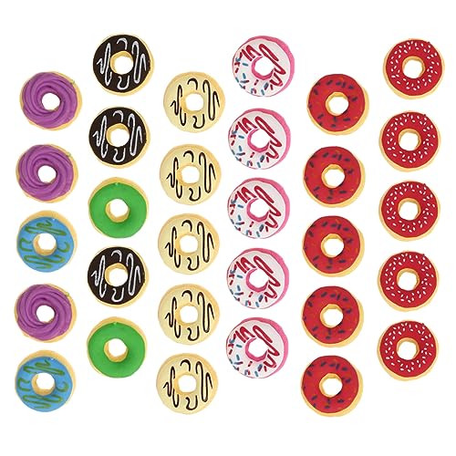 SHINEOFI 30 Stück Donut Radiergummis für Radiergummis im Zufälligen Stil Perfektes für Schulbedarf und Kreative Spielzeiten SHINEOFI 30 Stück Donut Radiergummis für Radiergummis im Zufälligen Stil Perfektes für Schulbedarf und Kreative Spielzeiten von SHINEOFI