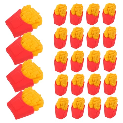 SHINEOFI 30 Stück Eraser Für Französische Pommes Cartoon Radiergummis Mini-radiergummis in Lebensmittelform Kreativer Radiergummi Eraser Der Schulversorgung Stationär SHINEOFI 30 Stück Eraser Für Französische Pommes Cartoon Radiergummis Mini-radiergummis in Lebensmittelform Kreativer Radiergummi Eraser Der Schulversorgung Stationär von SHINEOFI