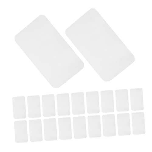 SHINEOFI 30 Stück Rechteckige Selbstklebende Blanko Druckaufkleber für Kreative Kompatibel mit Wärmeübertragungsmaschinen für Diy Projekte SHINEOFI 30 Stück Rechteckige Selbstklebende Blanko Druckaufkleber für Kreative Kompatibel mit Wärmeübertragungsmaschinen für Diy Projekte von SHINEOFI