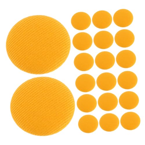 SHINEOFI 30 Stück Runde Knöpfe Für Kleidung Blusenknöpfe Runde Nähknöpfe Knöpfe Für Bluse Annähen Jeansknopf Kleiderknöpfe Nähen Von Schnallenknöpfen Mantelknöpfe Stoffknöpfe Polyester Gelb SHINEOFI 30 Stück Runde Knöpfe Für Kleidung Blusenknöpfe Runde Nähknöpfe Knöpfe Für Bluse Annähen Jeansknopf Kleiderknöpfe Nähen Von Schnallenknöpfen Mantelknöpfe Stoffknöpfe Polyester Gelb von SHINEOFI