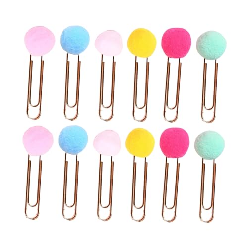 SHINEOFI 30 Stück Teiliges Buntes Plüschball Büroklammer Niedliche Lesezeichen und Memo Clips Starke Klammerkraft für Büro Schule und Fotos Vielseitige Papierklammern mit Farbigen Pompons SHINEOFI 30 Stück Teiliges Buntes Plüschball Büroklammer Niedliche Lesezeichen und Memo Clips Starke Klammerkraft für Büro Schule und Fotos Vielseitige Papierklammern mit Farbigen Pompons von SHINEOFI
