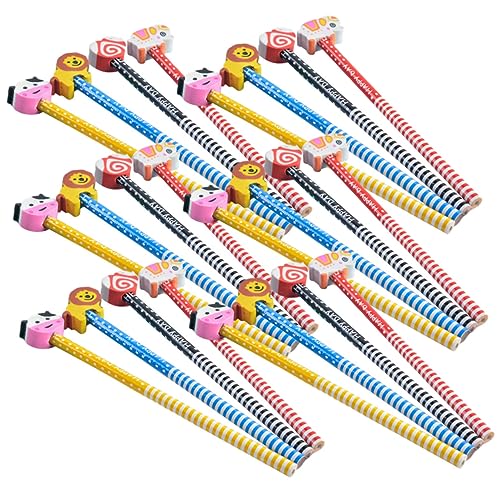 SHINEOFI 30 Stück Teiliges Kinderholzstifte mit Radiergummi Bruchsichere Spitze Ergonomisch Gestaltet für Langes Schreiben Cartoon Design für Schule Büro und Freizeitgebrauch SHINEOFI 30 Stück Teiliges Kinderholzstifte mit Radiergummi Bruchsichere Spitze Ergonomisch Gestaltet für Langes Schreiben Cartoon Design für Schule Büro und Freizeitgebrauch von SHINEOFI