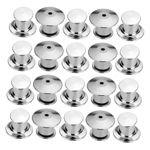 SHINEOFI 30 Stück Teiliges Set Metall Pin Keepers mit Robustem Kupferverschluss Langlebige Locking Pin Fasteners für Anstecknadeln Krawattenklammern und Bastelprojekte Vielseitig Einsetzbar SHINEOFI 30 Stück Teiliges Set Metall Pin Keepers mit Robustem Kupferverschluss Langlebige Locking Pin Fasteners für Anstecknadeln Krawattenklammern und Bastelprojekte Vielseitig Einsetzbar von SHINEOFI