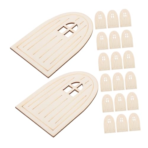 SHINEOFI 30 Stück Teiliges Unfertige Holz Feentüren für Diy Basteln Miniatur Gartenhaus Türen Glattem Holz Vielseitig für Kinderzimmer Garten und Kreative Dekorationen SHINEOFI 30 Stück Teiliges Unfertige Holz Feentüren für Diy Basteln Miniatur Gartenhaus Türen Glattem Holz Vielseitig für Kinderzimmer Garten und Kreative Dekorationen von SHINEOFI