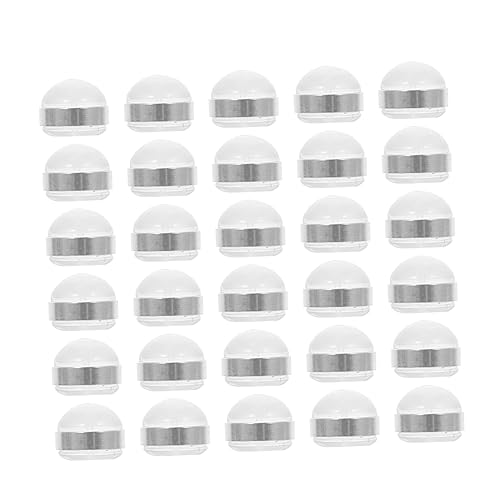 SHINEOFI 30 Stück Transparente Ohrstecker Verschlüsse Leichte Langlebige Earring Backs Stopper Sicherer Halt für Selbstgemachten Schmuck und Ohrstecker Einfache Anwendung SHINEOFI 30 Stück Transparente Ohrstecker Verschlüsse Leichte Langlebige Earring Backs Stopper Sicherer Halt für Selbstgemachten Schmuck und Ohrstecker Einfache Anwendung von SHINEOFI