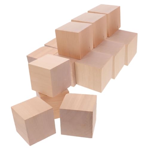 SHINEOFI 30 Stück Unbehandelte Holz Würfel für Diy Bastelprojekte und Matheunterricht Natürliche Holzquader für Robuste Holzblöcke Lernspielen und Kreativität SHINEOFI 30 Stück Unbehandelte Holz Würfel für Diy Bastelprojekte und Matheunterricht Natürliche Holzquader für Robuste Holzblöcke Lernspielen und Kreativität von SHINEOFI