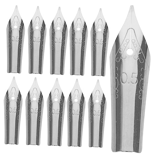 SHINEOFI 30 Teiliges Set Füllfederhalter Ersatzfedern Federn Für Kalligraphie Flex Tintenstifte Feine Ersatzfedern Für Anfänger Kunstkalligraphie Stiftfedern Stahl Silber SHINEOFI 30 Teiliges Set Füllfederhalter Ersatzfedern Federn Für Kalligraphie Flex Tintenstifte Feine Ersatzfedern Für Anfänger Kunstkalligraphie Stiftfedern Stahl Silber von SHINEOFI