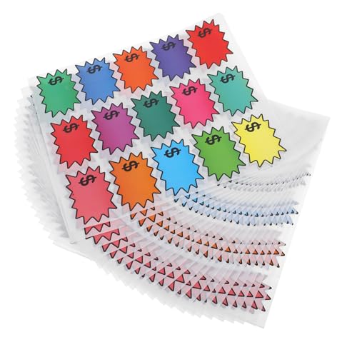 SHINEOFI 300 Stück Blanko Preisaufkleber für Verkaufsaktionen für Einzelhandel Garagenverkauf und Kleine Unternehmen SHINEOFI 300 Stück Blanko Preisaufkleber für Verkaufsaktionen für Einzelhandel Garagenverkauf und Kleine Unternehmen von SHINEOFI