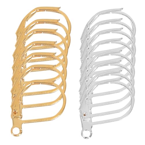 SHINEOFI 300 Stück Französischer Ohrhaken Haken für DIY-Ohrring Französische Ohrdrahtbefunde DIY handgefertigte Ohrhaken Zubehör für Schmuckzubehör Jewelry Hooks Eisen SHINEOFI 300 Stück Französischer Ohrhaken Haken für DIY-Ohrring Französische Ohrdrahtbefunde DIY handgefertigte Ohrhaken Zubehör für Schmuckzubehör Jewelry Hooks Eisen von SHINEOFI