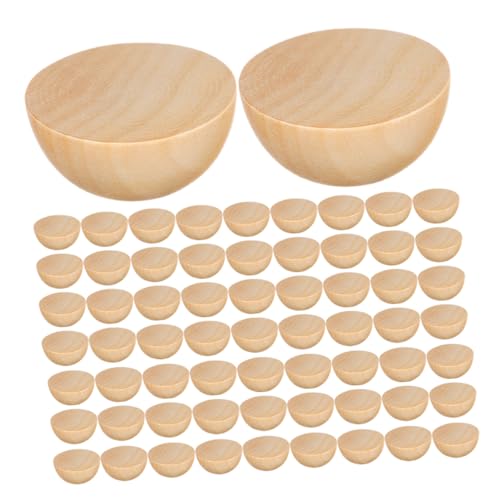SHINEOFI 300 Stück Halbholzperlen Unbehandelte Holzhalbkugeln Natürliche Holztextur Unlackierte Halbkreis Holzperlen Für Diy Bastelprojekte Heimdekoration Kreative Kunsthandwerke SHINEOFI 300 Stück Halbholzperlen Unbehandelte Holzhalbkugeln Natürliche Holztextur Unlackierte Halbkreis Holzperlen Für Diy Bastelprojekte Heimdekoration Kreative Kunsthandwerke von SHINEOFI