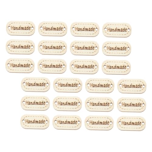 SHINEOFI 300 Stück Handgefertigte Holz Etiketten mit Löchern DIY Nähknöpfe für Kleidung Vielseitige Bastelknöpfe für Kinderhandwerk und Dekoration Geschenkverpackung von SHINEOFI
