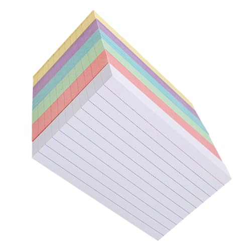 SHINEOFI 300 Stück Karteikarten Liniert Bunte Notizkarten für Studieren Büro und Schule für Lernkarten Notizen und Organisation von SHINEOFI