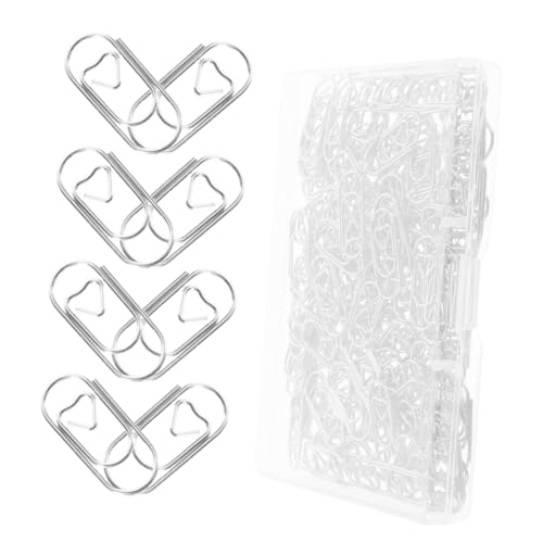 SHINEOFI 300 Stück Metall Clip Kleine Dekorative Büroklammern Robust Langlebig Silberfarben für Dokumente Schule und DIY Kreative Organisation SHINEOFI 300 Stück Metall Clip Kleine Dekorative Büroklammern Robust Langlebig Silberfarben für Dokumente Schule und DIY Kreative Organisation von SHINEOFI